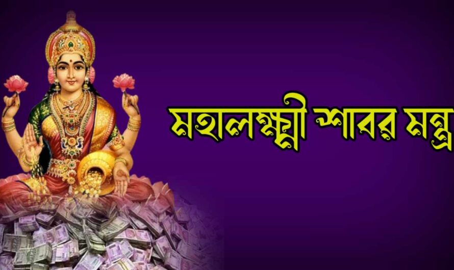 লক্ষ্মী শাবর মন্ত্র || Laxmi Shabar Mantra in Bengali